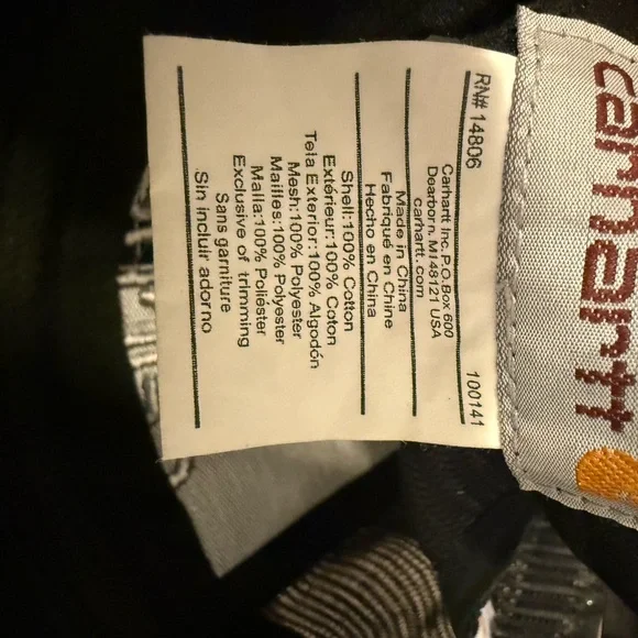 Carhartt Black Cap - Picture 6 of 6